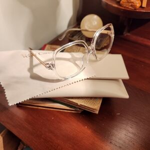 Elegant Transparent Square Glasses